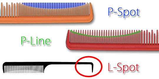 PスポットとPライン